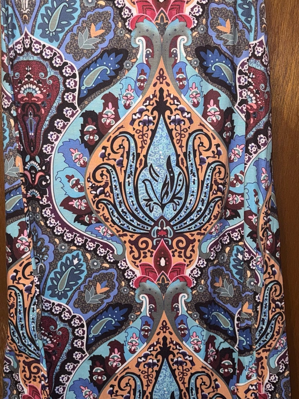 Printed Bohemian Maxi Skirt in Multiple Colors